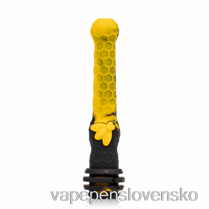 Stratus Naberač Medu Silikónový Slamkový Sol (čierna / žltá) Vape Bez Nikotinu